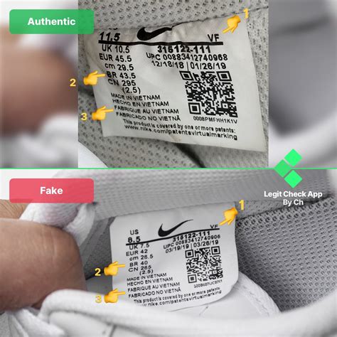 fake or real nike|how to check original shoes.